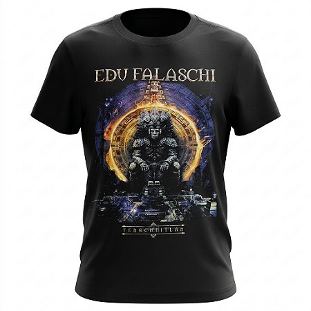 Camiseta Angra Edu Falaschi - Tenochtitlán