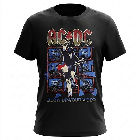 Camiseta AC/DC - Blow Up Your Video