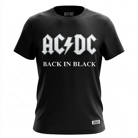Camiseta Infantil AC/DC - Back In Black