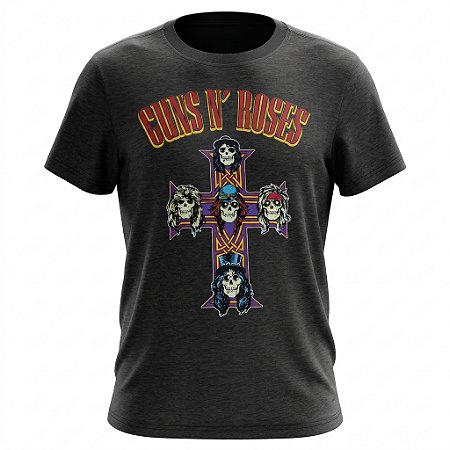 Camiseta Guns N' Roses - Appetite For Destruction - Piticas