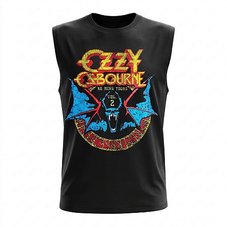 Camiseta Ozzy Osbourne No More Tours Vol. 2 - Regata Machão