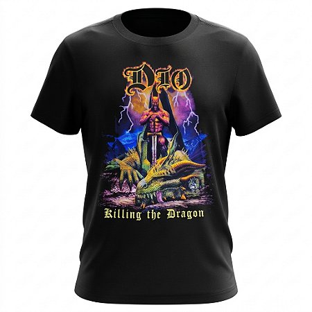 Camiseta Dio - Killing The Dragon
