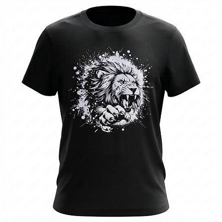 Camiseta Felino - Leão Feroz