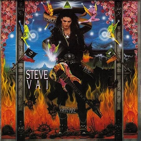 Steve Vai - Passion And Warfare (Usado)