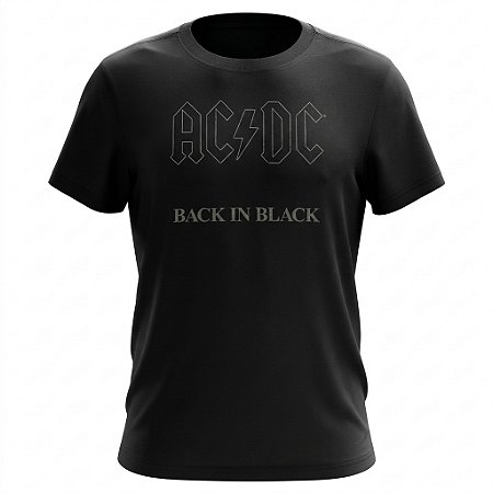 Camiseta AC/DC - Back In Black Tape