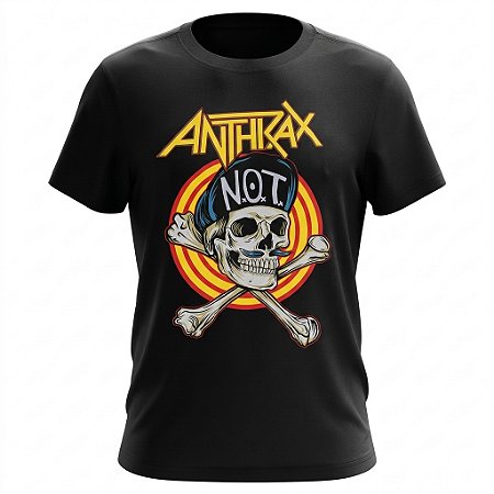Camiseta Anthrax - Not Man