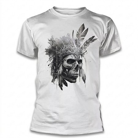 Camiseta Caveira - Catrina Indio