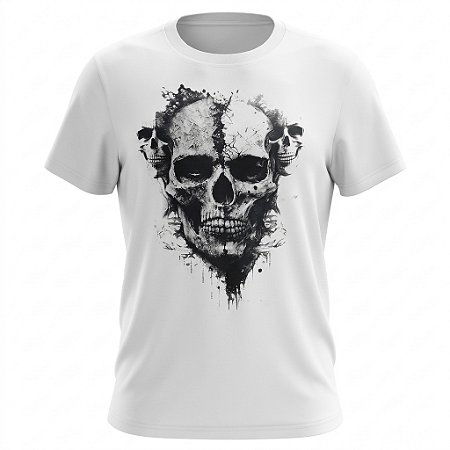 Camiseta Skull - Caveiras