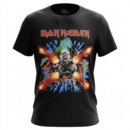 Camiseta Iron Maiden - Shoot That Fukker