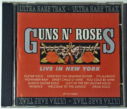 Guns N' Roses - Live In New York 1992 (Usado)