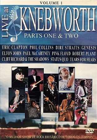 Live At Knebworth - Vol. 1 Part One & Two (Usado)