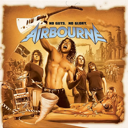 Airbourne - No Guts, No Glory / Runnin' Wild (Usado)