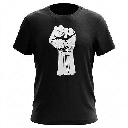 Camiseta Resistência Punho Cerrado
