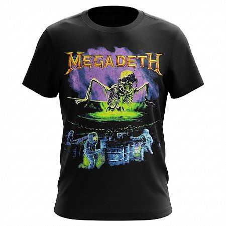 Camiseta Megadeth - Contaminated