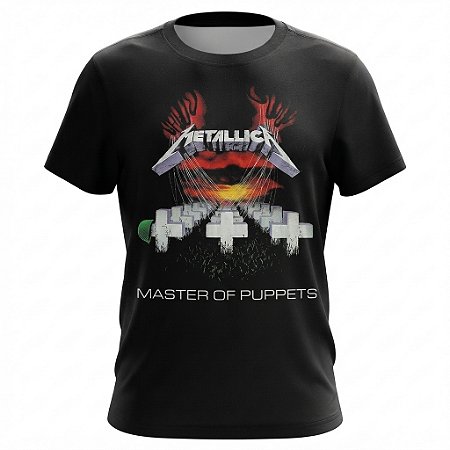 Camiseta Metallica - Master Of Puppets - Piticas