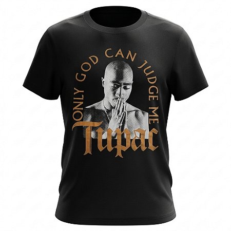 Camiseta Tupac - Only God Can Judge Me