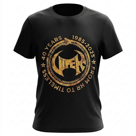 Camiseta Viper - 40 Years 1985 - 2005