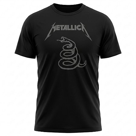 Camiseta Metallica - Black Album - Piticas