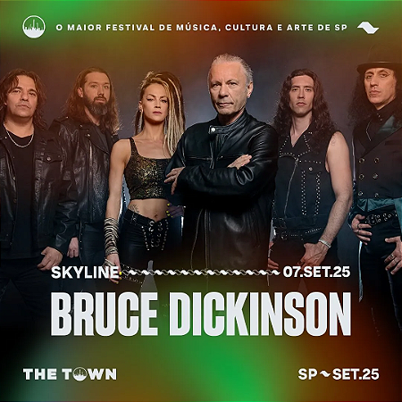 Bruce Dickinson - The Town Festival - Set. 25 (Usado)