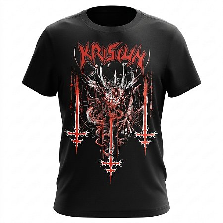 Camiseta Krisiun - Europe Tour 2025