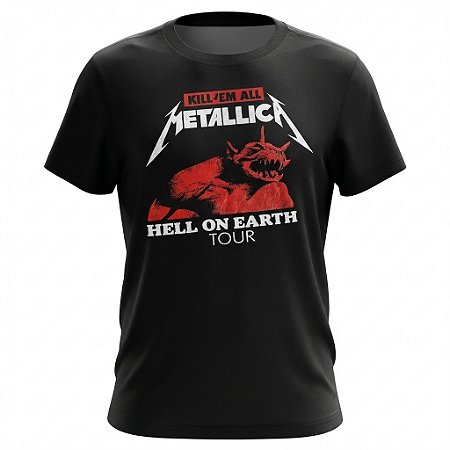 Camiseta Metallica - Hell On Earth Tour