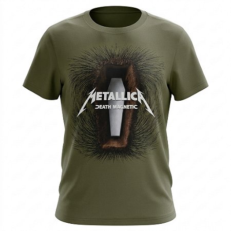 Camiseta Metallica - Death Magnetic - Consulado do Rock