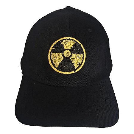 Boné Símbolo Radioatividade - Matéria Radioativa