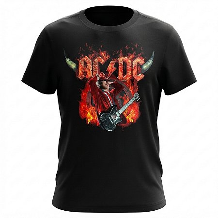 Camiseta AC/DC - Angus Hells Bells