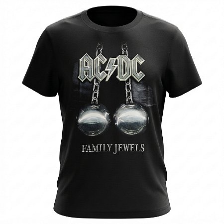 Camiseta AC/DC - Family Jewels