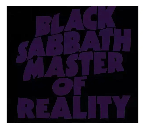 Black Sabbath - Master Of Reality Edição Ltda (Usado)