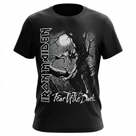 Camiseta Iron Maiden - Fear Of The Dark - Estonada