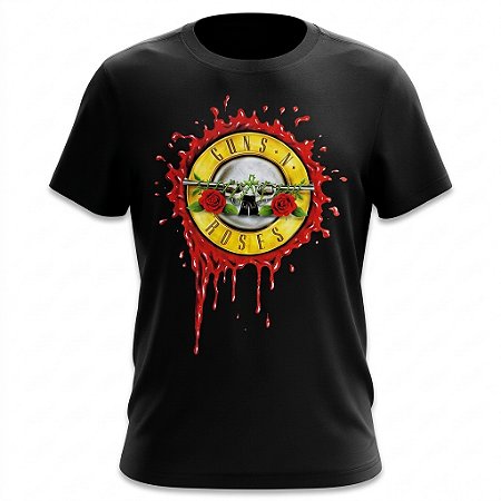 Camiseta Guns N' Roses - Bleeding Roses