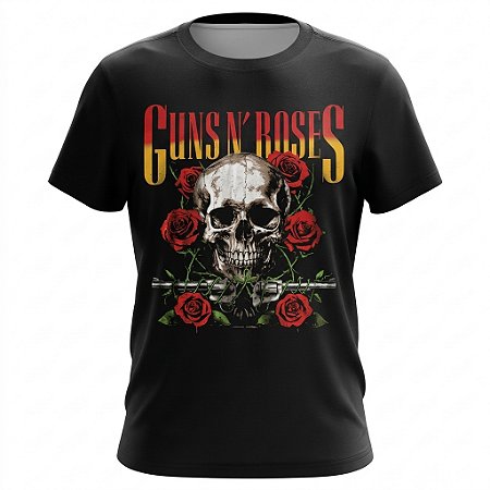Camiseta Guns N' Roses - Tour 1987/1988