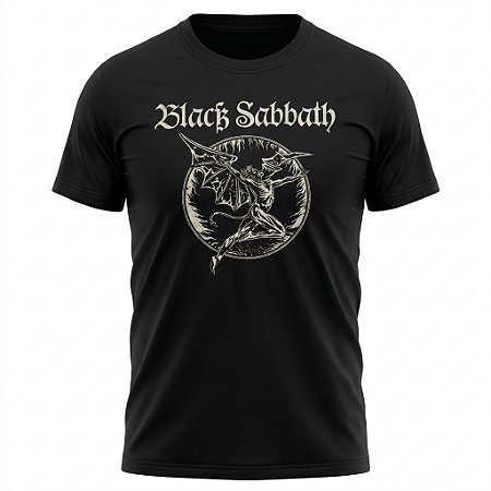 Camiseta Black Sabbath - Devil Logo