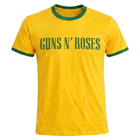 Camiseta Guns N' Roses - Brasil