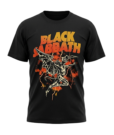 Camiseta Black Sabbath - Henry Yellow