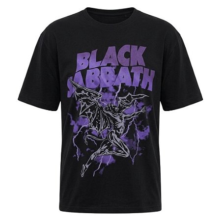 Camiseta Black Sabbath - Henry Purple