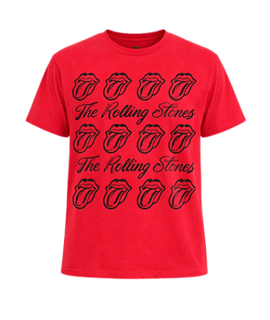 Camiseta The Rolling Stones Tongue Grid