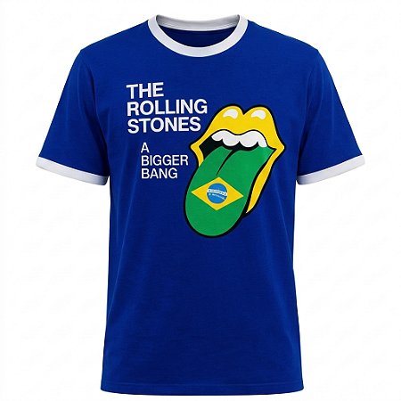 Camiseta Ringer The Rolling Stones A Bigger Bang Copacabana