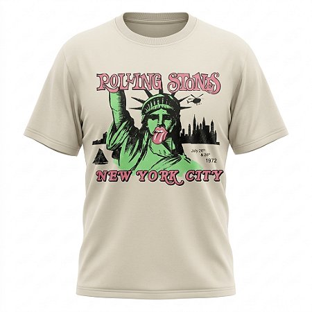 Camiseta The Rolling Stones - New York City 1972