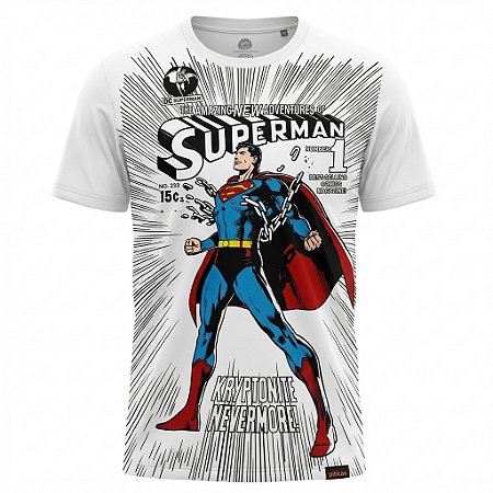 Camiseta Dc Comics Superman - Correntes - Piticas