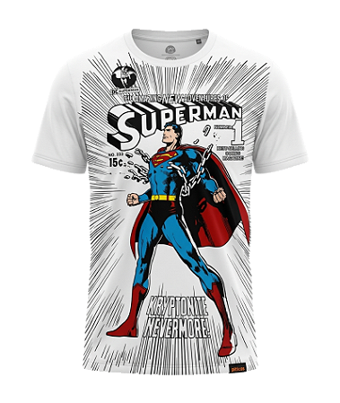 Camiseta Dc Comics Superman - Correntes - Piticas