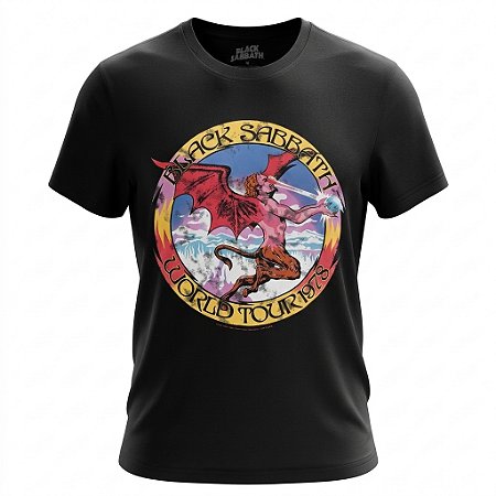 Camiseta Black Sabbath - World Tour 1978