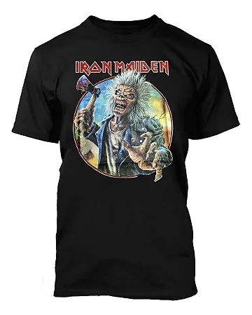 Camiseta Iron Maiden - Run For Your Lives