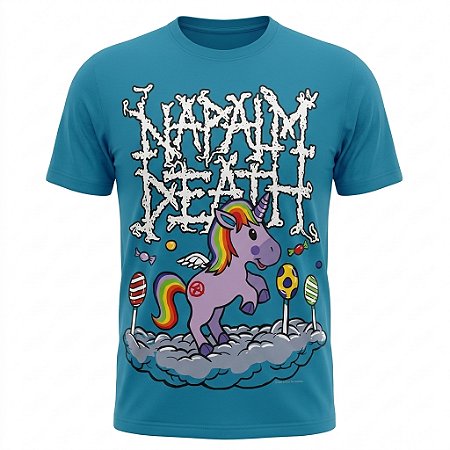 Camiseta Napalm Death - Riding The Rainbow