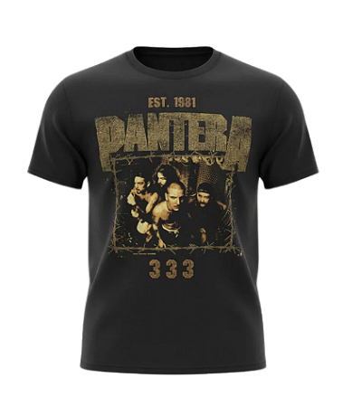 Camiseta Pantera Band Photo
