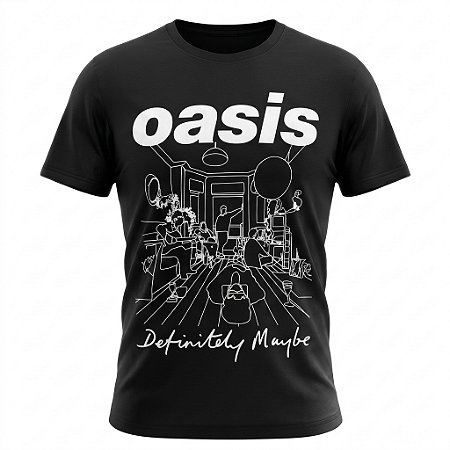 Camiseta Oasis - Definitely Maybe