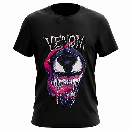 Camiseta Marvel - Homem Aranha Venom Face