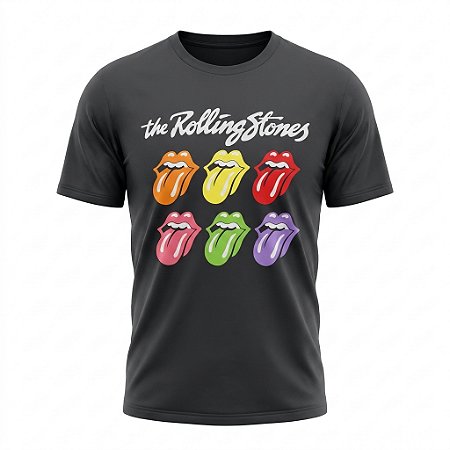 Camiseta The Rolling Stones Logo Oficial