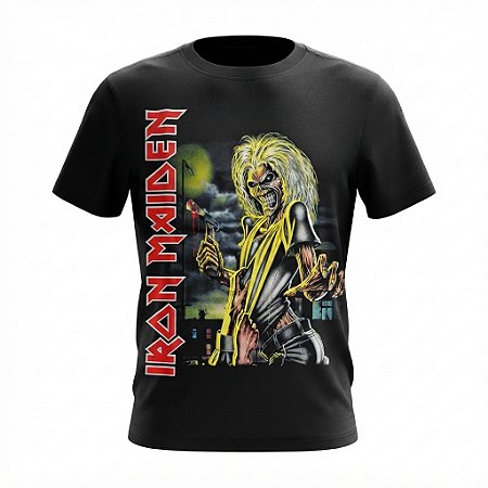 Camiseta Infantil Iron Maiden Killers Oficial